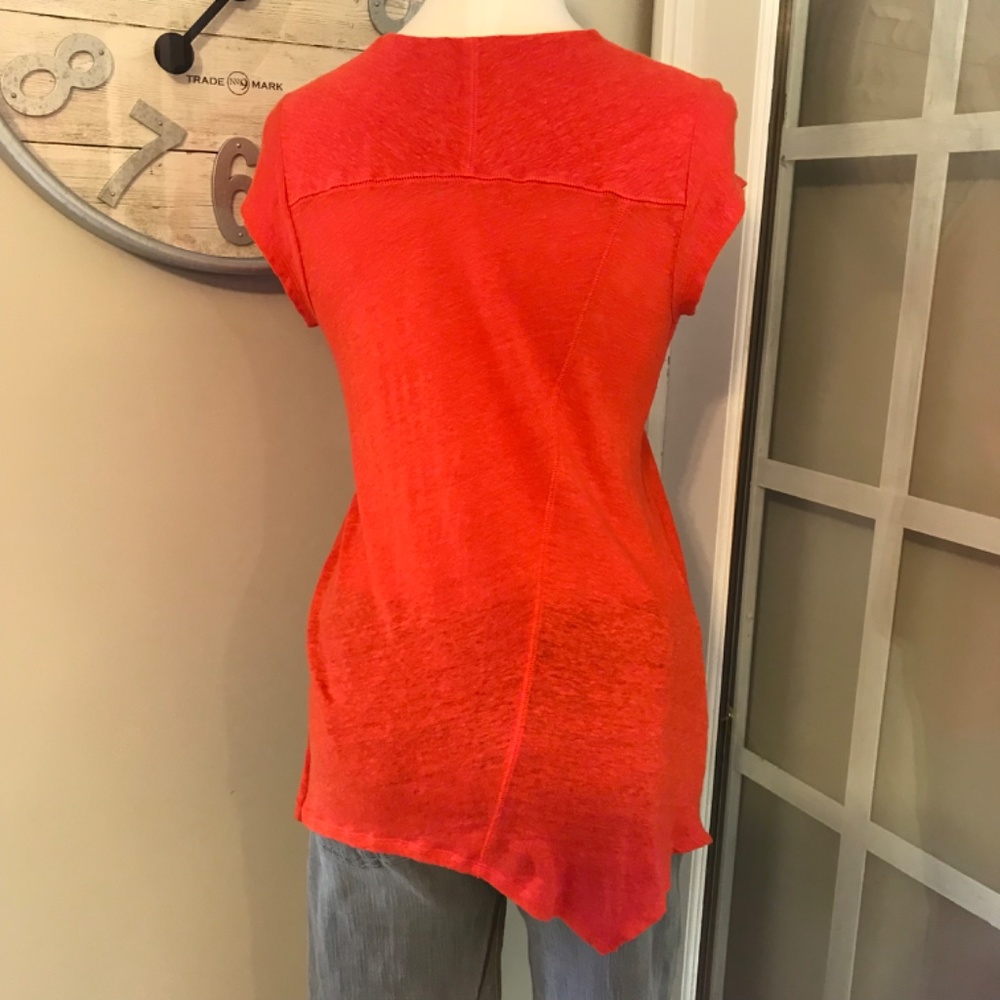 Host pick 🎉 🎈 Anthropology Meadow Rue 100% linen top - Picture 8 of 13